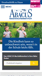 Mobile Screenshot of euskirchen.abacus-nachhilfe.de