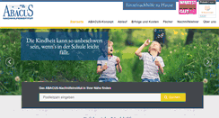 Desktop Screenshot of dahme-spreewald.abacus-nachhilfe.de