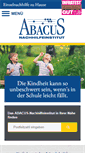 Mobile Screenshot of dahme-spreewald.abacus-nachhilfe.de
